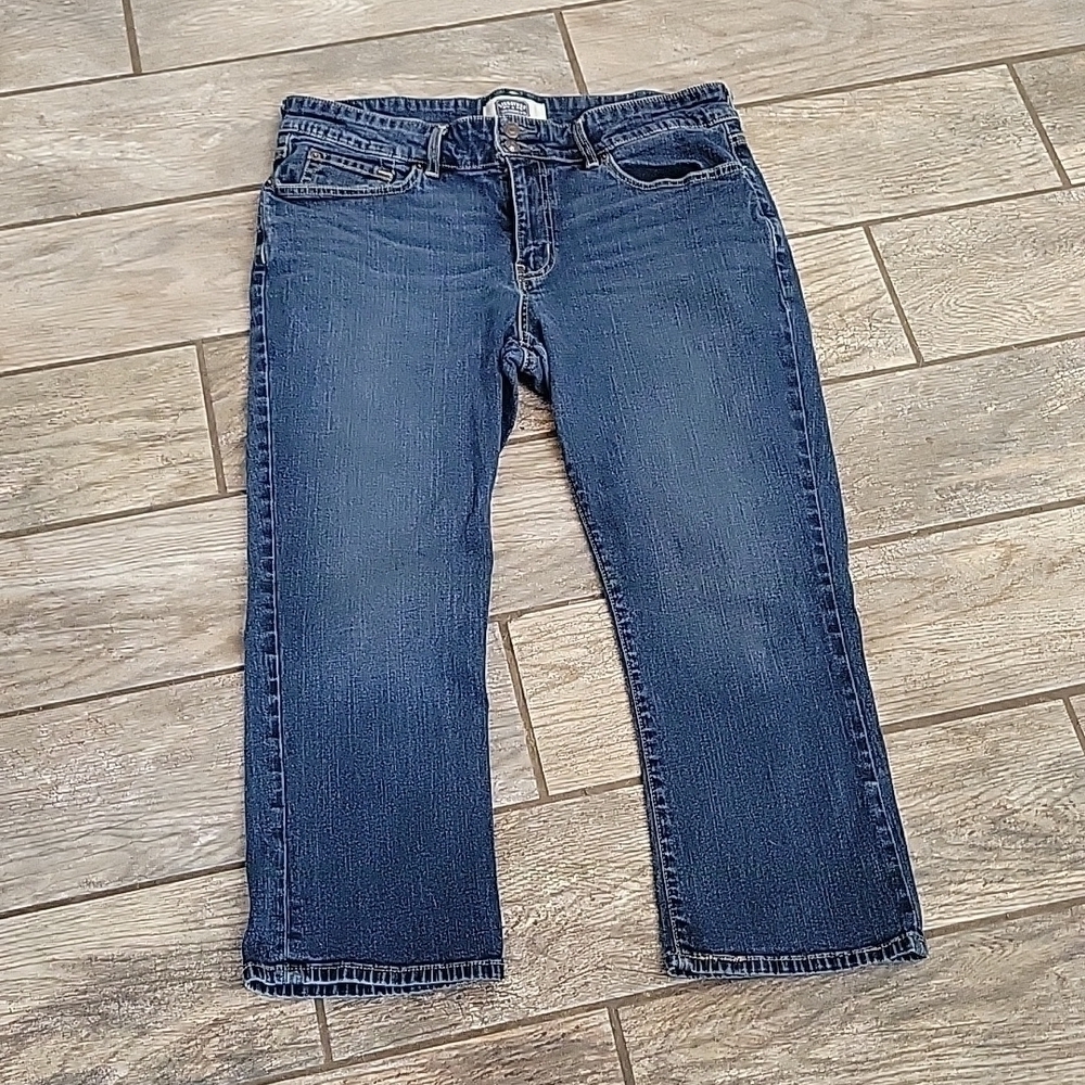 Signature Levi Strauss Ankle Capri Jeans Size 14